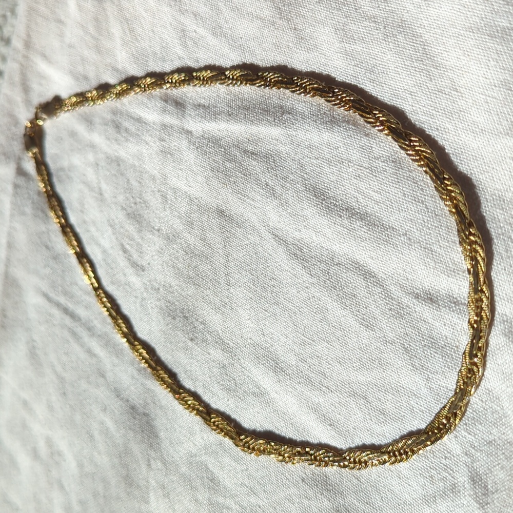 14K Plated 18” Necklace